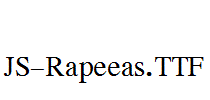 JS-Rapeeas.ttf