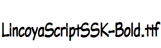 LincoyaScriptSSK-Bold.ttf