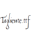 Tagliente.ttf