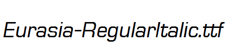 Eurasia-RegularItalic.ttf