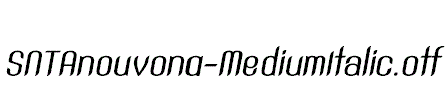 SNTAnouvong-MediumItalic.otf