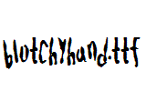 blotchyhand.ttf