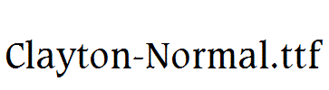 Clayton-Normal.ttf