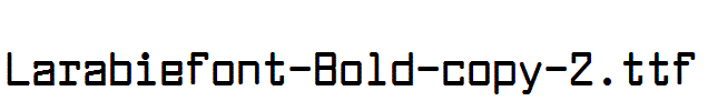 Larabiefont-Bold-copy-2.ttf