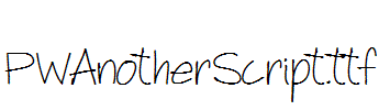 PWAnotherScript.ttf