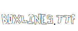 BoxLines.ttf