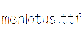 menlotus.ttf