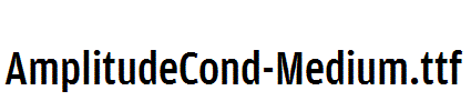 AmplitudeCond-Medium.ttf