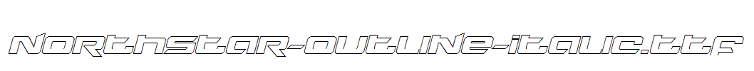 Northstar-Outline-Italic.ttf