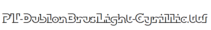 PT-DublonBrusLight-Cyrillic.ttf