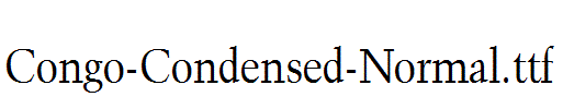 Congo-Condensed-Normal.ttf