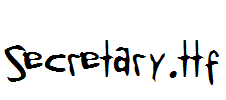 Secretary.ttf