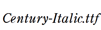 Century-Italic.ttf