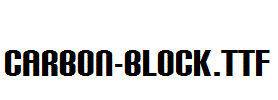 Carbon-Block.ttf