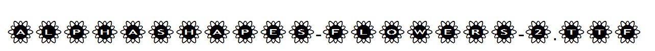 AlphaShapes-flowers-2.ttf