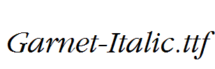 Garnet-Italic.ttf