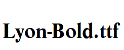 Lyon-Bold.ttf