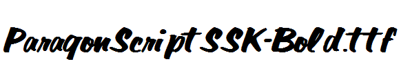 ParagonScriptSSK-Bold.ttf