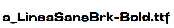 a_LineaSansBrk-Bold.ttf