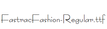 FastracFashion-Regular.ttf