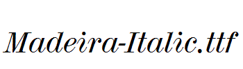 Madeira-Italic.ttf