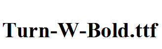 Turn-W-Bold.ttf