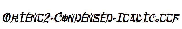 Orient2-Condensed-Italic.ttf