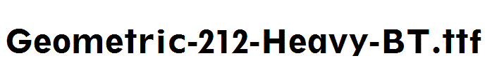 Geometric-212-Heavy-BT.ttf