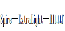 Spire-ExtraLight-Alt.ttf