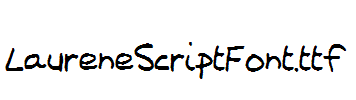 LaureneScriptFont.ttf