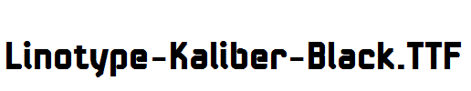 Linotype-Kaliber-Black.ttf