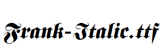 Frank-Italic.ttf