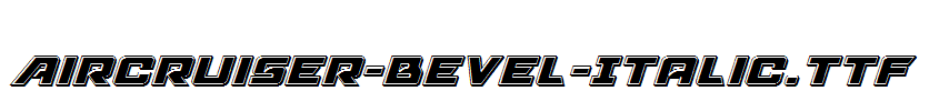 Aircruiser-Bevel-Italic.ttf