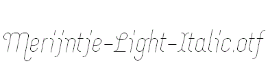 Merijntje-Light-Italic.otf