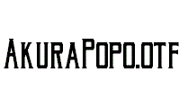 AkuraPopo.otf