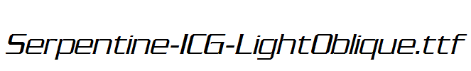 Serpentine-ICG-LightOblique.ttf