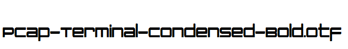 PCap-Terminal-Condensed-Bold.otf