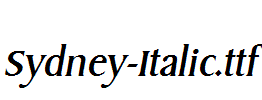 Sydney-Italic.ttf