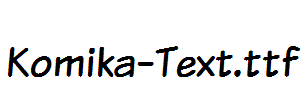 Komika-Text.ttf