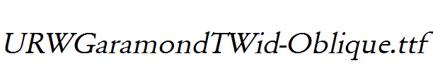 URWGaramondTWid-Oblique.ttf