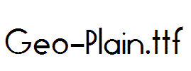 Geo-Plain.ttf