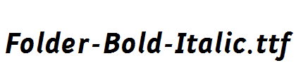 Folder-Bold-Italic.ttf