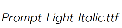 Prompt-Light-Italic.ttf