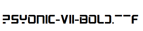 PsYonic-VII-Bold.ttf