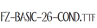 FZ-BASIC-26-COND.ttf