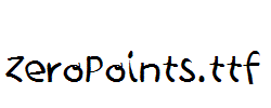 ZeroPoints.ttf