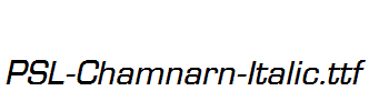 PSL-Chamnarn-Italic.ttf