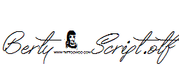 Berty-Script.otf