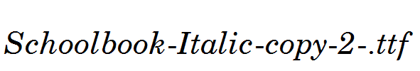 Schoolbook-Italic-copy-2-.ttf