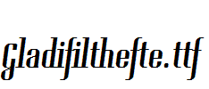 Gladifilthefte.ttf